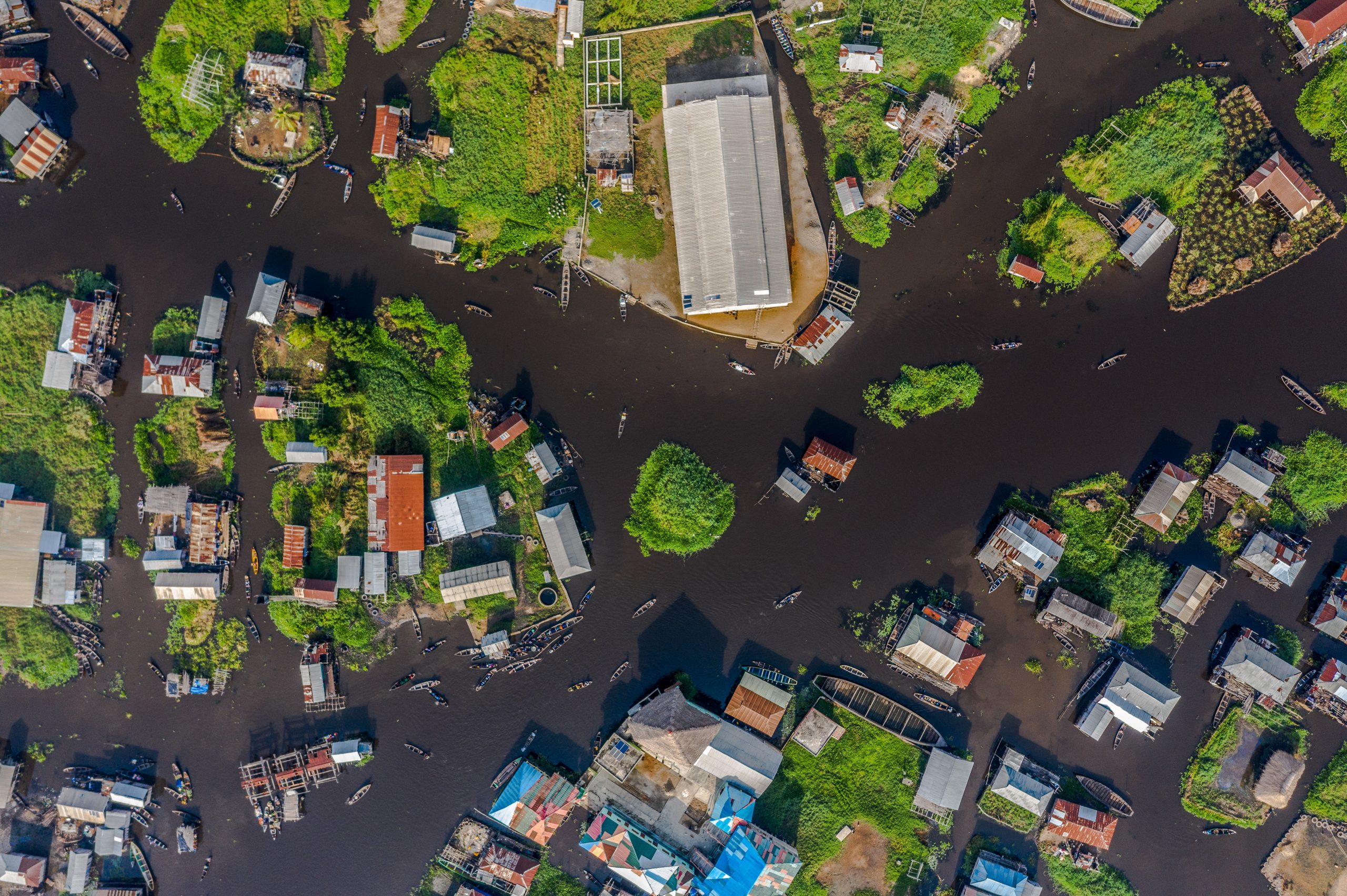 Benin from above